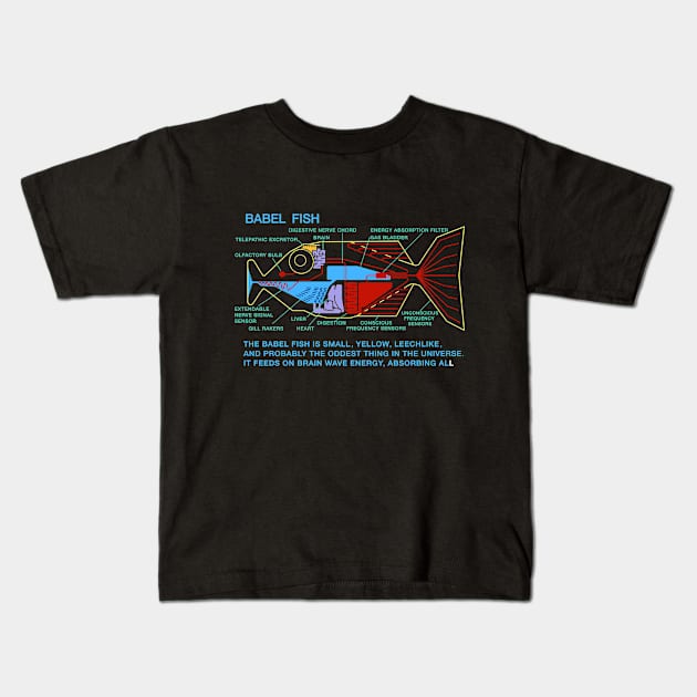 The Oddest Thing In The Universe Kids T-Shirt by Plan8